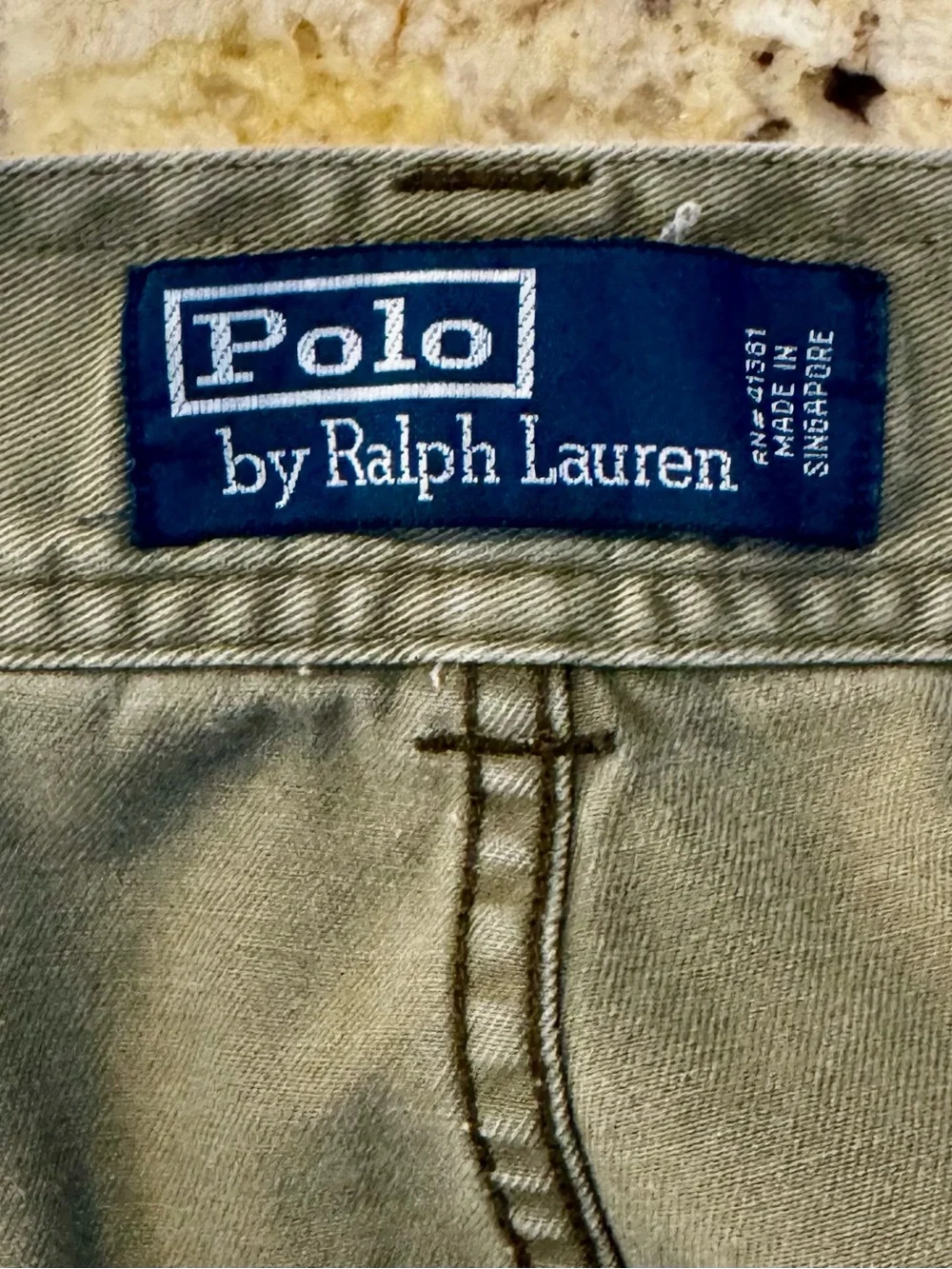 Polo by Ralph Lauren Men's Olive Green Cargo Shorts